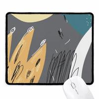 Siva S Art uzorak Mousepad zašiveni rub MAT gume Gang Pad