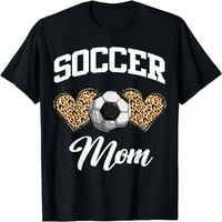 Soccer Leopard Heart Soccer Mom Soccer Mama Mama Majica