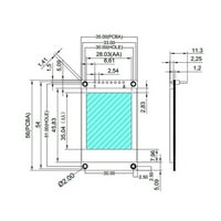 LCD ekran TFT SPI Serijski ekran u boji ST Serijski ekran