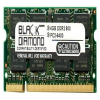 4GB crna dijamantska memorijska modula za prijenosno računare HP Pavilion Notebook DV4-1080EI DDR SO-DIMM 200PIN PC2- 800MHz nadogradnja