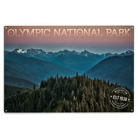 Olimpijski nacionalni park, Washington, Hraganski greben, sumrak