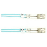 Black Bo Om multimodni optički patch kabel - od PVC, LC do LC, AQUA