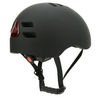 Smart biciklistička kaciga, uklonjiva oblozi Smart Bike Helmet 1080p HD kamera za skejtbord crna