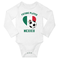 Budući meksički nogometni igrač baby dugim rukavima