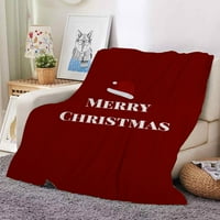 Božićna baca, plišani rešetki udoban pahuljasti tepih kauč meki krevet Potrošni materijal kauč na razvlačenje,