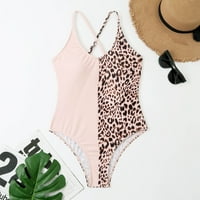 IDORAVAN kupaći kostim za žene čišćenje dame modni leopard Ispiši minimalistički pansioni za kostimu za ženske kostimu