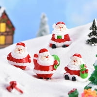 Mini DIY Resin Santa Claus Snjegovinski kalup Micro Pejzaž Garden Domaći dekor