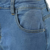 Gubotare Ženske traperice Skinkeny Womens Bootcut Jeans High Rise Classic Stretch Skinny Traperice Comfy