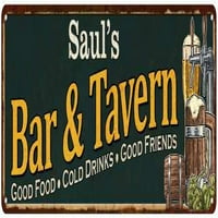 Saul's Bar and Tavern Green Sign Man Cave 108240003111