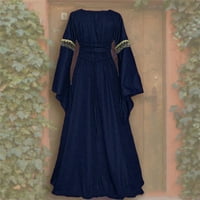Kostimi za žene Halloween Haljine Renesansa srednjovjekovna haljina Vintage Maxi Gothic Cosplay haljina