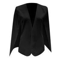Cardigan za žene Trendy Solid Color Color Suit Modni Callel džepni džemperi