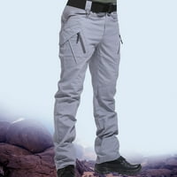 Yanhoo Muške borbene teretne hlače Stretch Vodootporni vojni taktički ripstop pantalone muti-džepovi