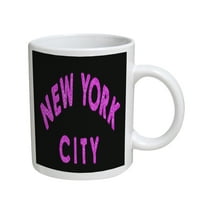 KUZMARK Šalica za kafu - New York City Pink