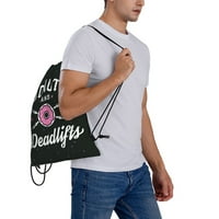 Krofni i mrtvini ruksak za crtanje za školsku sportsku plažu Yoga Voda otporna na teretanu za žene muškarci