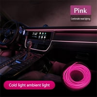 Jikolililili Clearence Car Hladnoća atmosferska svjetiljka Unutrašnjost Light Light vodič LED atmosferski