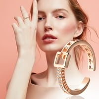 Stretch prstenovi za žene na nakitu Diamond Ring ženska modna ličnost Otvaranje podesivih zglobnog zadnjeg