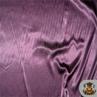 Saten Crepe Solid tkanina Plum 60 široko prodat u dvorištu