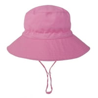 Dječji ljetni čvrsti kašici Hat modni kape za djecu, ružičastu, čišćenje