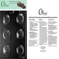 Cupcake Chocolate Candy kalup sa ekskluzivnim CYBRTRAYD-om za oblikovanje zaštićenih autorskim pravima