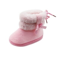Obuća za zimske hodanje za bebe Visoko vrhunske čizme za snijeg Prirubnica za prirubnice Plišane zadebljane pamučne cipele