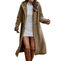 Ženska jakna Žene zimski kaputi Ležeran ugodni kaki m