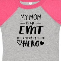 Inktastic moja mama je EMT i heroj poklon dječaka za bebe ili dječja djevojaka