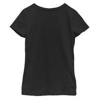 Lotus Girls Black Graphic Tee - Dizajn ljudi XS