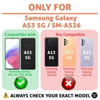 Talozna tanka futrola za telefon kompatibilna za Samsung Galaxy a 5G, pastel sivi otisak, lagana, fleksibilna,