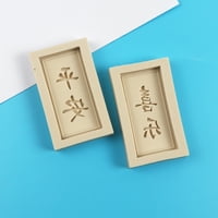 Silikonska kineska znakova ploča Fondant čokoladni sapun - ukras za tortu
