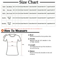 ERSAZI Dan nezavisnosti 4. jula Men Ležeran okrugli vrat Popularno 3D digitalna zastava Štampanje pulover Fitness Sportske kratke hlače rukave majica Blouse White XL