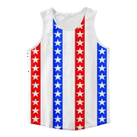 4. jula Cisterna mišića Najpopularna košulja američka zastava SAD Zastava 4. jula Eagle bez rukava za