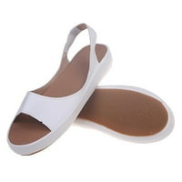 ECZIPVZ cipele za hodanje Žene Ženske ljetne sandale Plaža Bohemian perled gležnja za hodanje Ležerne prilike Flip Flops Dame Flats Udobne cipele