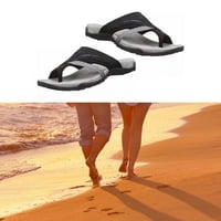 MWStore Par ženski flip flops casual anti-kliznog gumenog t-remena otvorene nožne udobne sandale za plažu