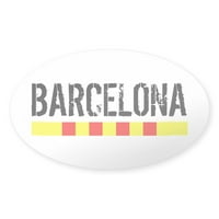Cafepress - Catalunya: Barcelona naljepnica - naljepnica