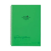 Lihit Lab Open Ring Notebook, Twist Notebook, Polu-B5, Rupe, Listovi, Žuti zeleni N1608-6