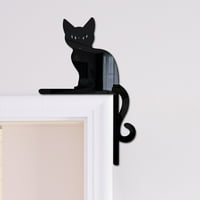 3D CAT zidni naljeplica Zrcalo, samoljepljivi, trodimenzionalni, simulirani festivalski ukras za domaćin,
