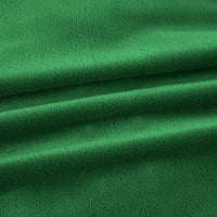 Wyongtao Track odijela za žene postavljene odjeće Fleece Duks džepni zatvarač duksevi duge rukave sa setom hlača, zelena m