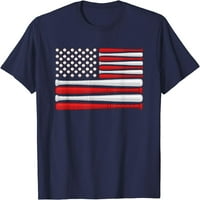 Klasična američka bejzbol zastava - majica za bejzbol bejzbol zastava