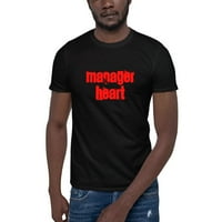 Manager Heart Cali Style Stil Short rukava majica s nedefiniranim poklonima