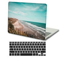 KAISHEK Hard Shell Cover Only for Newest MacBook Pro 13 with Touch Bar + Black Keyboard Cover Model:
