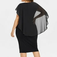 Mini haljine za žene O-izrez dugih rukava retro vintage tassele repne kopča čipke haljina midi duljina