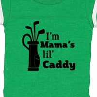 Inktastic sam mama lil 'caddy- Golf za djecu Poklon Dječji dječak ili dječji bodysuit