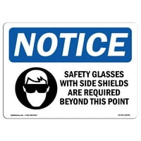 Noti znak - Sigurnosne naočale sa bočnim štitnicima