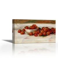 Strawberries - Savremena likovna umjetnost Giclee na platnu Galerija - zidni dekor - umjetničko slikarstvo - spreman za objesiti