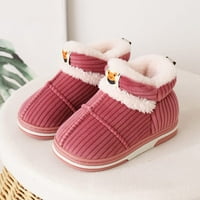 2-10T Dječje antilopske čizme Dječje cipele Zimske krznene cipele ravne potpetice crtane životinje čizme za snijeg gumene cipele