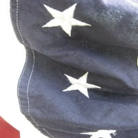 Američka zastava Bunting Prirodne vezene zvijezde i pruge Crvena bijela plava zemlja primitivna patriotska DÃ © cor