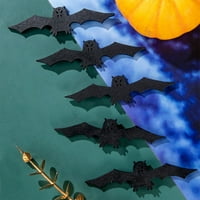 PaiSye Halloween ukrasi silhoueta ukras za uređenje drva ukras ukras Halloween Slojevita ukras za ladicu