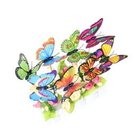 Wofedyo Docre Decorl Butterfl kolori za dekor Vanjski sastavni vrt Vrt krevet cvjetni dvorište Početna