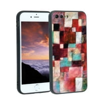 Kompatibilan sa iPhone Plus telefonom, apstraktna silikonska futrola za teen Girl Boy Case za iPhone
