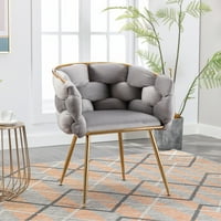 Luksuzan moderan jednostavan sjaj Velvet Single Sofa stolica Spavaća soba lijena osoba Domaća haljina